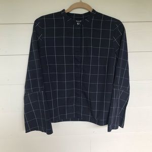 Madewell Checkered Top